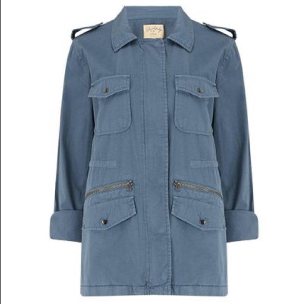 Velvet by Graham and Spencer Ruby Jacket in Bluestone